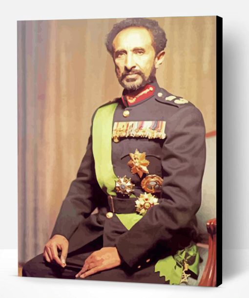 Haile Selassie Paint By Number