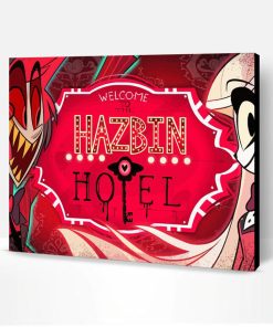 Hazbin Hotel Poster Paint By Number