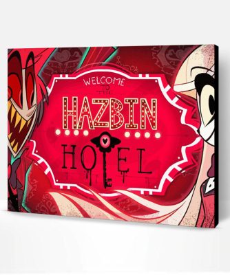 Hazbin Hotel Poster Paint By Number