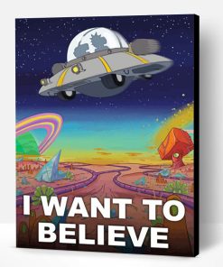 I want To Believe Paint By NumbeR