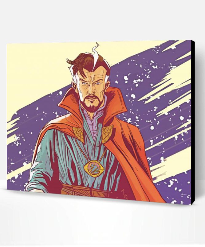 Illustration Doctor Strange Paint By Number
