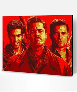 Illustration Inglourious Basterds Paint By Number