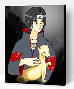 Itachi Weasel Paint By Number