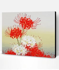 Japanese Spider Lilies Paint By Number