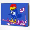 KU Jayhawks Paint By Number