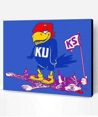 KU Jayhawks Paint By Number