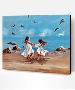 Little Dancing Sisters Paint By Number
