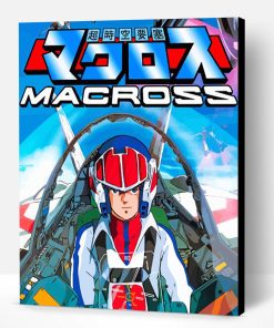 Macross Anime Poster Paint By Number