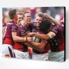 Manly Warringah Sea Eagles Players Paint By Number