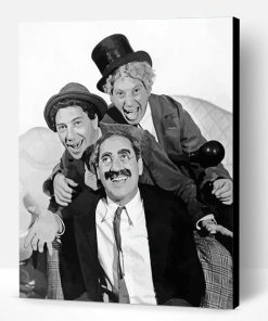 Marx Brothers Comedy Group Paint By Number