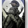 Moonlight Plague Doctor Paint By Number