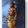 Native Warrior Paint By Number