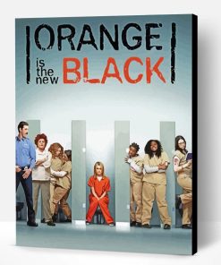 Orange Is The New Black Poster Paint By Number