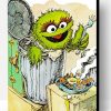 Oscar The Grouch Art Paint By Number