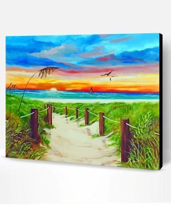 Path To The Sea Art Paint By Number