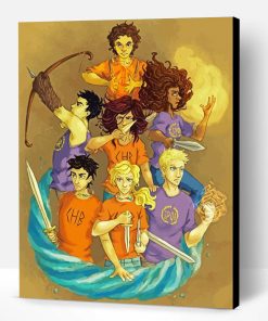 Percy Jackson And The Seven Art Paint By Number
