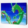 Pokemon Rayquaza Paint By Number