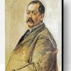 Portrait Of The Painter Lovis Corinth By Max Liebermann Paint By Number