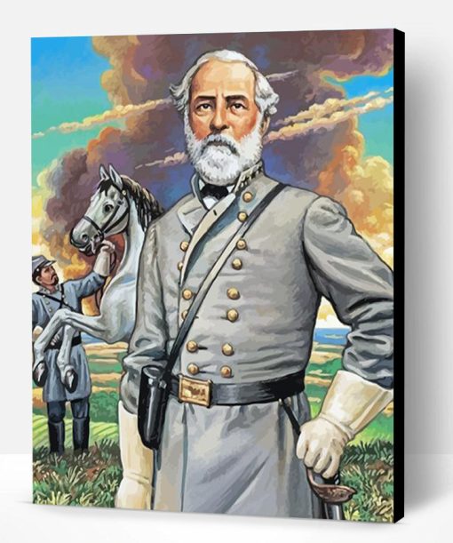 Robert E Lee Art Paint By Number