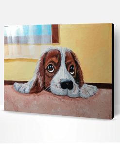 Sad Dog Paint By Number