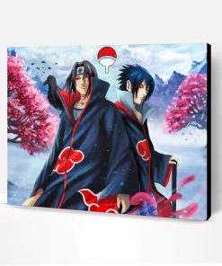 Sasuke And Itachi Art Paint By Number
