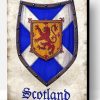 Scotland Crest Paint By Number