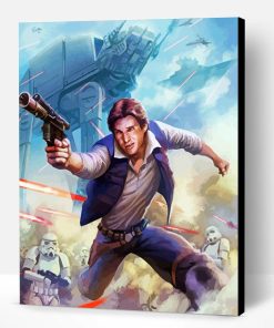Star Wars Han Solo Paint By Number