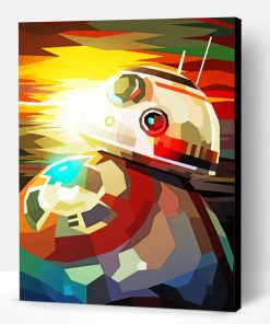Star Wars Bb8 Robot Paint By Number