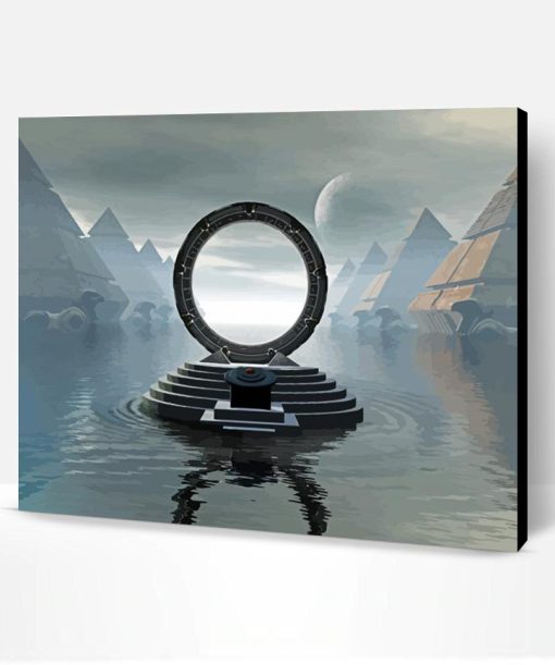 Stargate Illustration Paint By Number