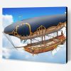 Steampunk Airship Paint By Number