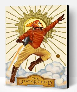 The Rocketeer Poster Paint By Number