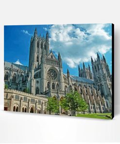 Washington National Cathedral Paint By Number