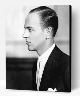 Young Fred Astaire Paint By Number