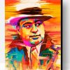 Abstract Al Capone Art Paint By Number