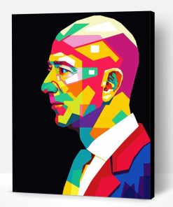 Abstract Jeff Bezos Paint By Number