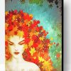 Aesthetic Autumn Lady Art Paint By Number