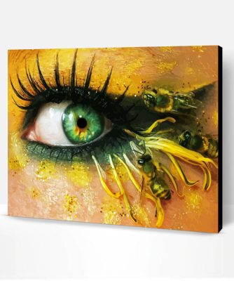 Aesthetic Bee Eye Paint By Number