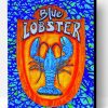 Aesthetic Blue Lobster Paint By Number