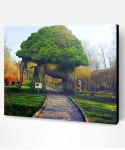 Aesthetic Elephant Tree Paint By Number