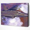 Aesthetic F35 Jet Art Paint By Number
