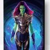 Aesthetic Gamora Art Paint By Number