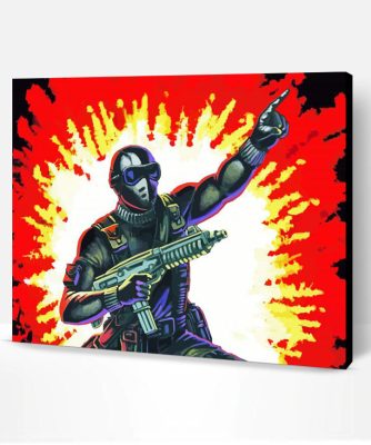 Aesthetic Gi Joe Paint By Number