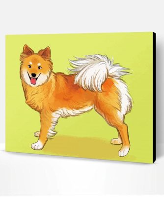 Aesthetic Icelandic Sheepdog Art Paint By Number