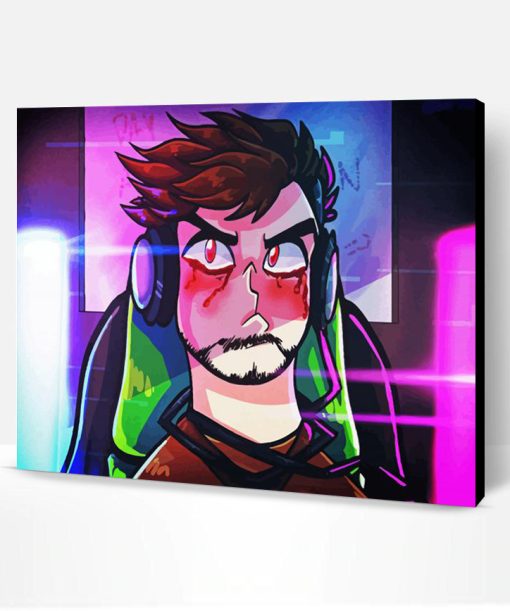 Aesthetic Jacksepticeye Paint By Number