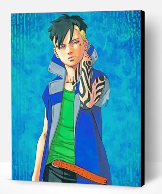 Aesthetic Kawaki Art Paint By Number