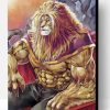 Aesthetic Lion Man Paint By Number