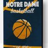 Aesthetic Notre Dame Basketball Paint By Number