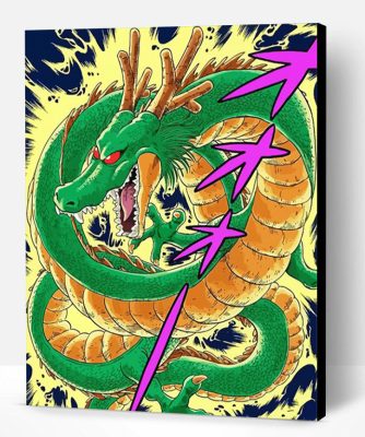 Aesthetic Shenron Paint By Number