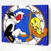 Aesthetic Sylvester And Tweety Paint By Number