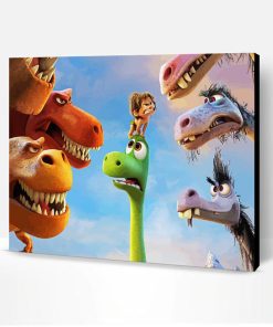 Aesthetic The Good Dinosaur Paint By Number